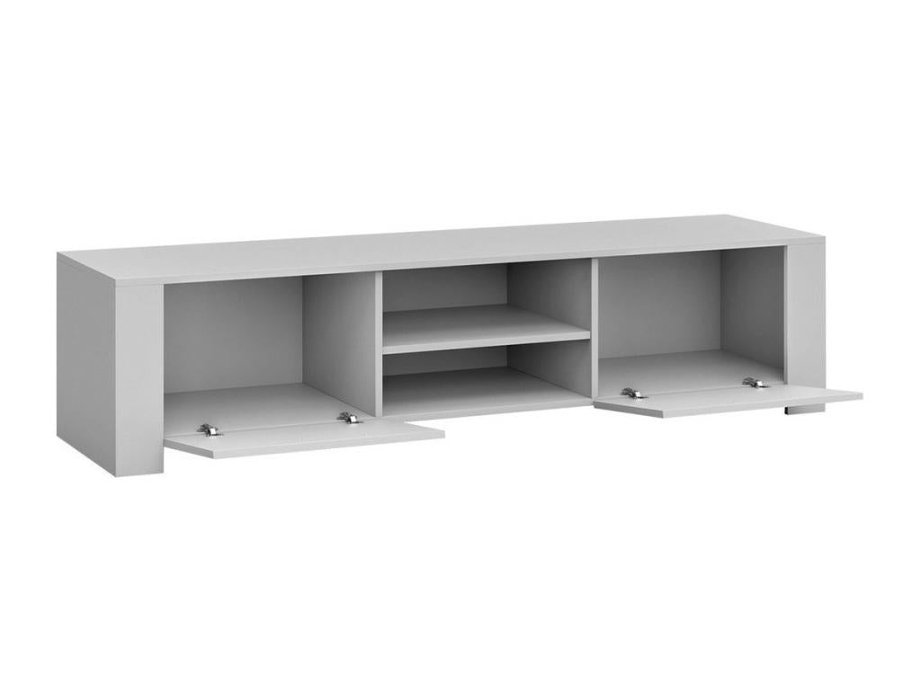 Black TV Stand, 166 x 41 x 46 cm