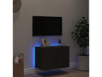 Black TV Stand, 60 x 35 x 41 cm