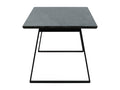 Gray Dining Table, 90 x 200 x 76 cm