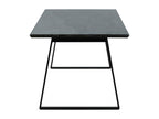 Gray Dining Table, 90 x 200 x 76 cm