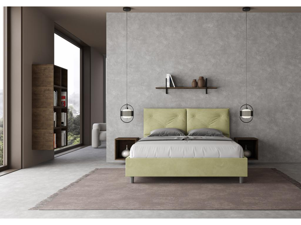 Green Bed, 160 x 210 cm