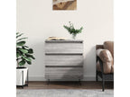 Gray Engineered Wood Sideboard, 60 x 35 x 70 cm