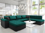 Green Sofa, 348 x 205 x 76 cm