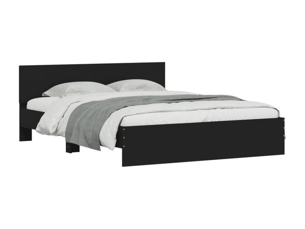 Black Bed Frame, 160 x 200 cm