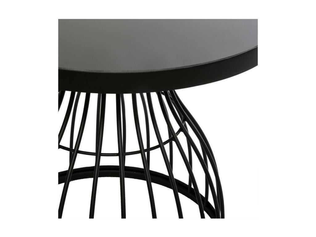 Black Metal Table
