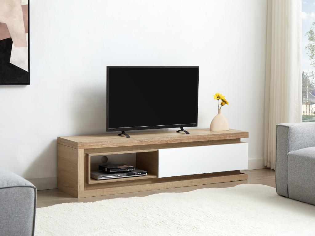 White TV Stand - dlz1766572883488