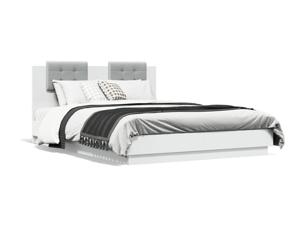 White Bed Frame, 150 x 200 cm