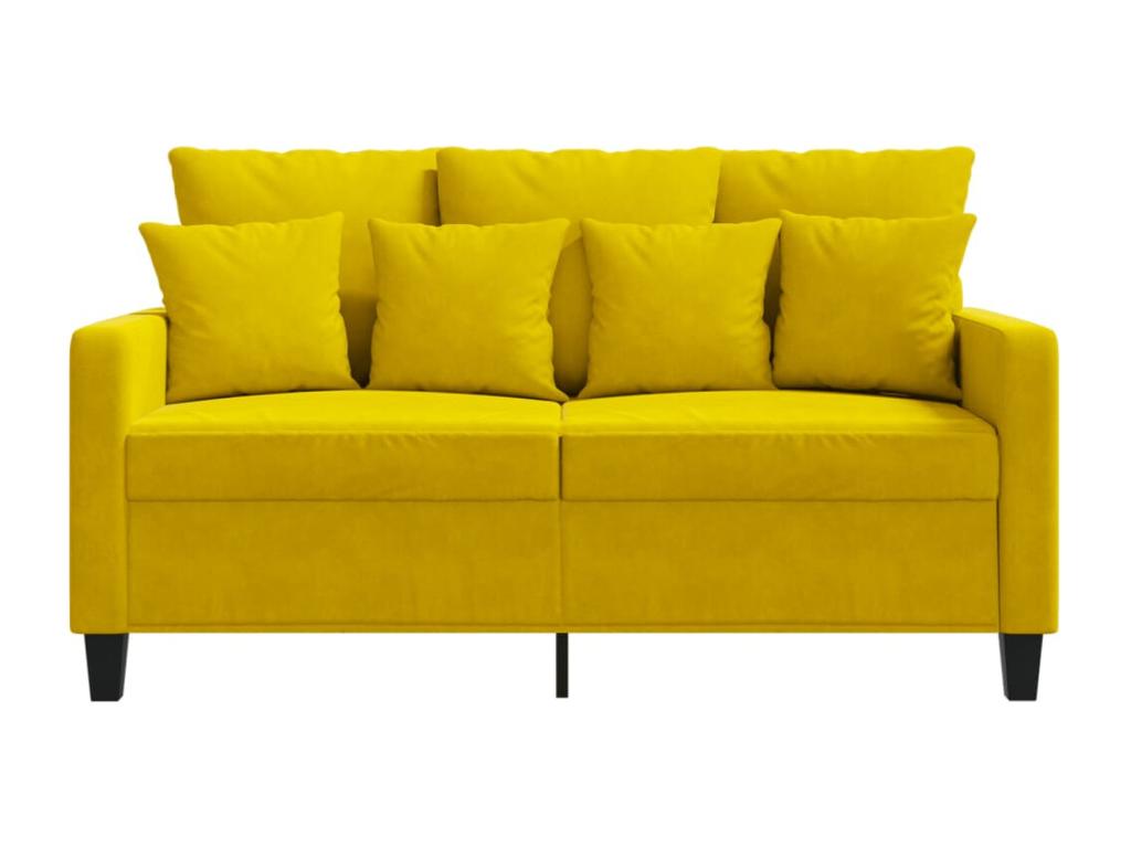 Yellow Velvet Sofa