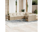 Beige Woven Resin Wicker Outdoor Furniture Set - dlz1766572490484