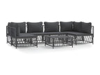 Anthracite Outdoor Furniture Set