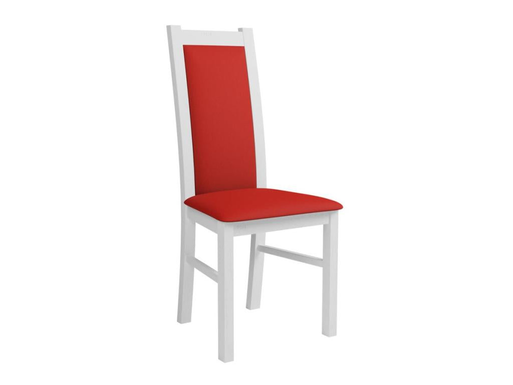Red Leather Chair, 95 x 44 x 40 cm