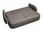 Brown Fabric Sofa Bed