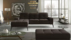 Brown Velvet Sofa