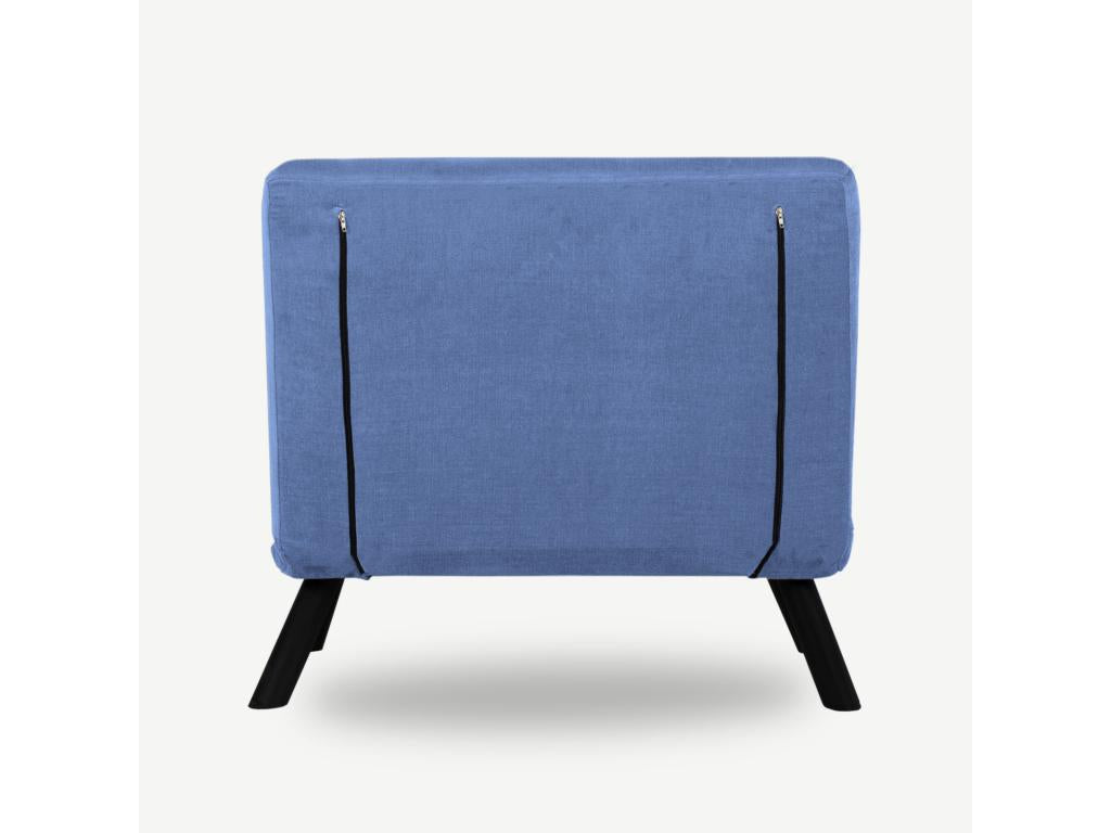 Blue Fabric Sofa Bed - dlz1766573083255