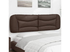Brown Faux Leather Bed