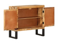 Brown Metal Sideboard, 80 x 30 x 71 cm