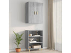 Gray Wardrobe, 69.5 x 34 x 90 cm