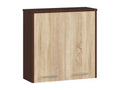 Brown Oak Wood Wardrobe, 60 x 22 x 60 cm