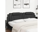 Black Faux Leather Bed
