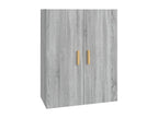 Gray Wardrobe, 69.5 x 34 x 90 cm