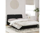 Black Velvet Bed Frame, 140 x 200 cm